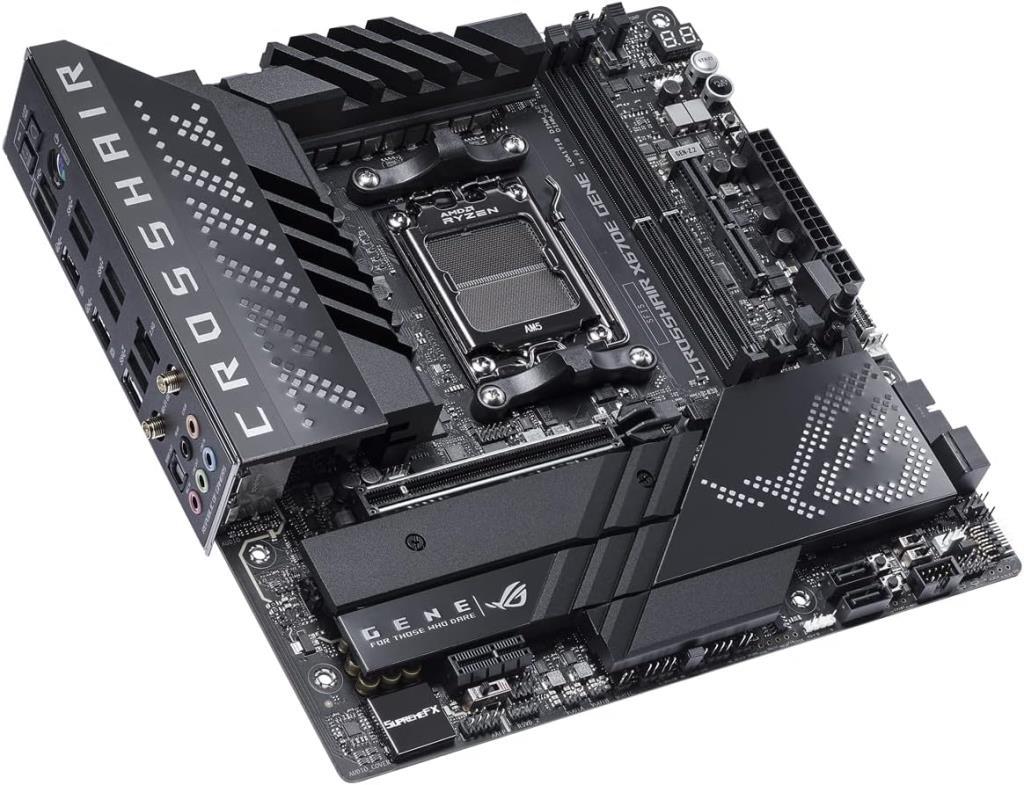 Asus Rog Crosshair X670E Gene AMD AM5 DDR5 Micro ATX Anakart Teşhir