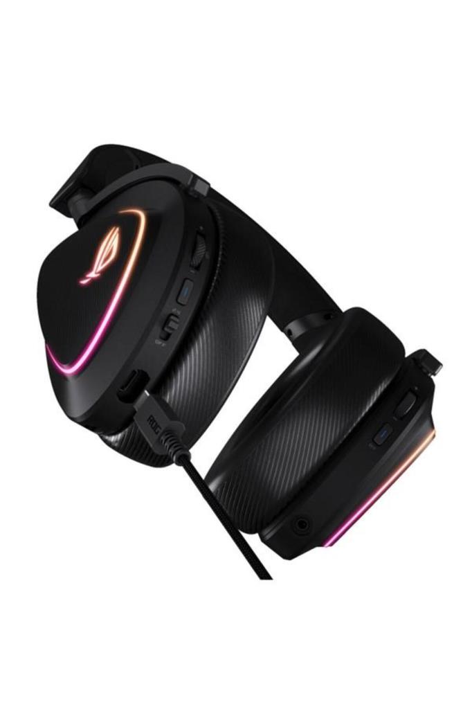 Asus ROG Delta II Siyah RGB 7.1 Kablolu/Kablosuz Kulak Üstü Oyuncu Kulaklığı