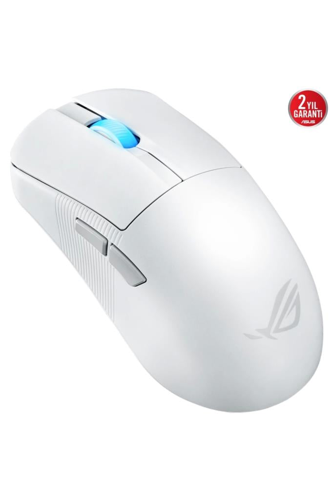 Asus ROG Harpe Ace Mini Beyaz Şarjlı Optik Kablolu/Kablosuz Oyuncu Mouse