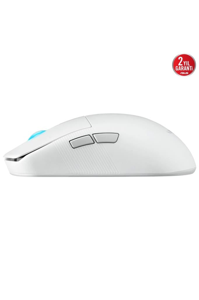 Asus ROG Harpe Ace Mini Beyaz Şarjlı Optik Kablolu/Kablosuz Oyuncu Mouse