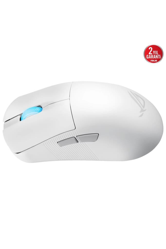 Asus ROG Harpe Ace Mini Beyaz Şarjlı Optik Kablolu/Kablosuz Oyuncu Mouse