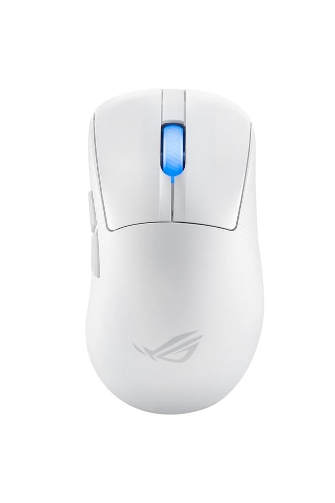 Asus ROG Keris II Ace AimPoint White Optical Wired/Wireless Gaming Mouse Display