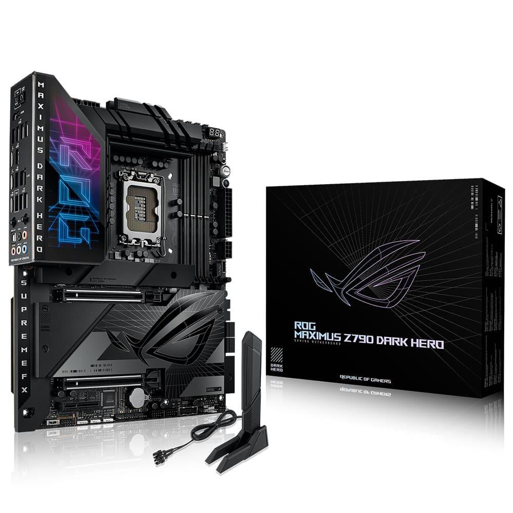 ASUS ROG MAXIMUS Z790 DARK HERO Intel Z790 LGA1700 DDR5 ATX WiFi 7 Gaming Anakart - Outlet