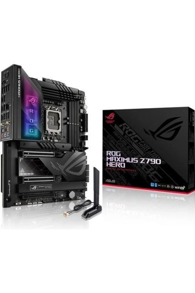 Asus Rog Maximus Z790 Hero Wi-Fi Intel LGA1700 DDR5 ATX Anakart - Outlet