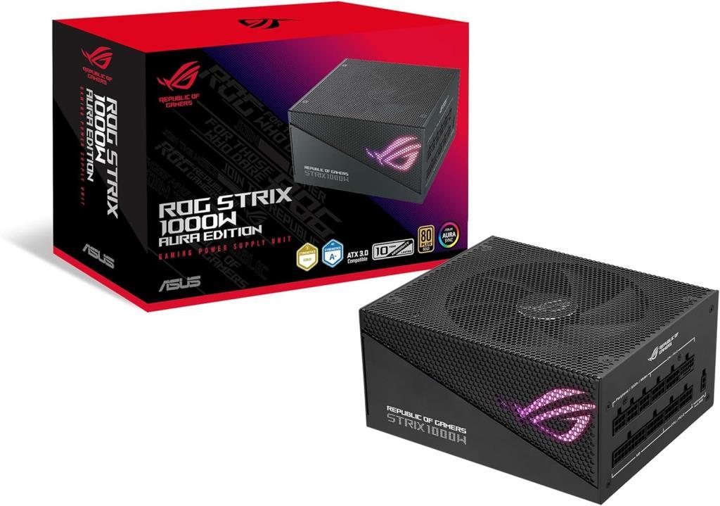 Asus ROG-STRIX-1000G-AURA Gen5 1000 W Power Supply
