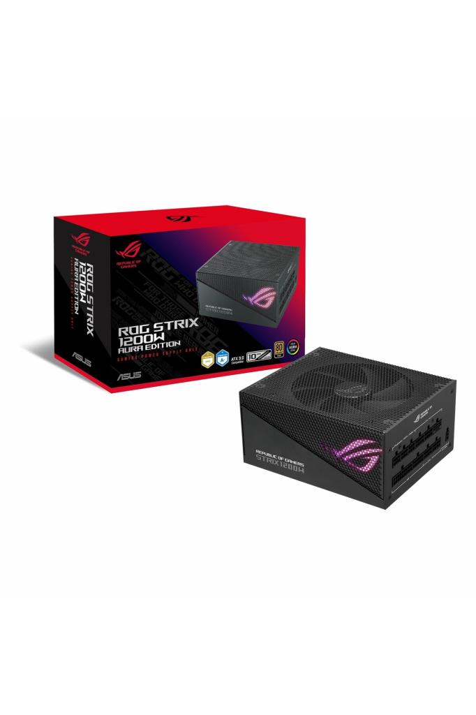 Asus ROG-STRIX-1200G-AURA 1200W Power Supply Teşhir