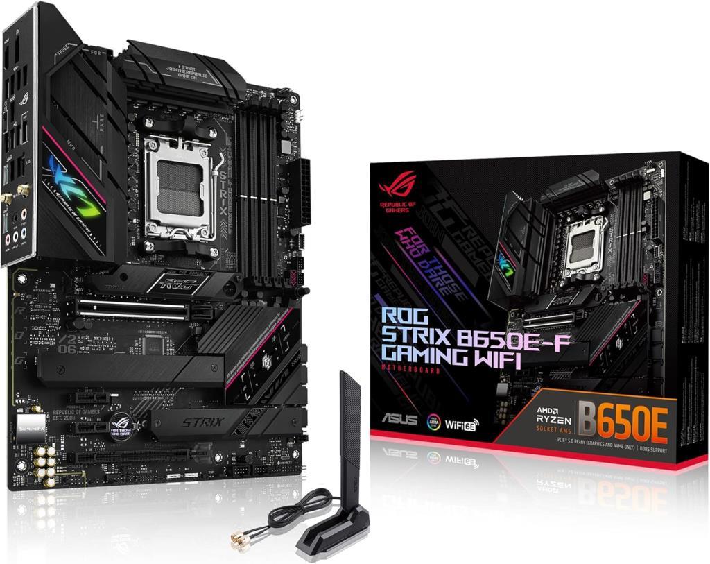 Asus Rog Strix B650E-F Gaming Wi-Fi AMD AM5 DDR5 ATX Anakart - Outlet