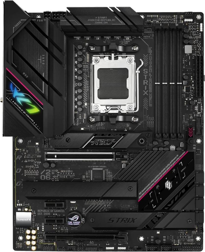 Asus Rog Strix B650E-F Gaming Wi-Fi AMD AM5 DDR5 ATX Anakart - Outlet