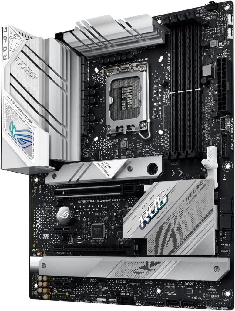 Asus Rog Strix B760-A Gaming Wi-Fi D4 Intel LGA1700 DDR4 ATX Anakart Teşhir