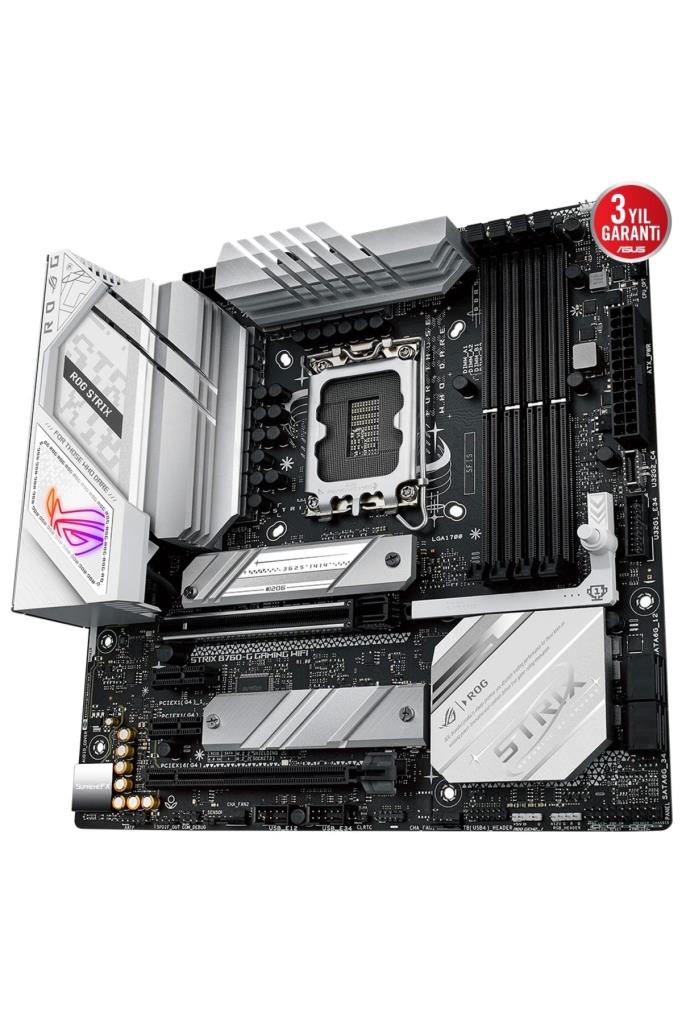 Asus Rog Strix B760-G Gaming Wi-Fi D4 Intel LGA1700 DDR4 Micro ATX Anakart Teşhir