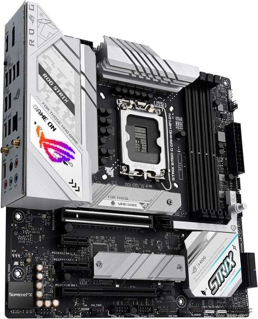 Asus ROG Strix B760-G Gaming Wi-Fi D4 Intel LGA1700 DDR4 Micro ATX Anakart - Teşhir