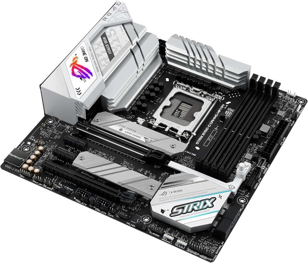 Asus ROG Strix B760-G Gaming Wi-Fi D4 Intel LGA1700 DDR4 Micro ATX Anakart - Teşhir