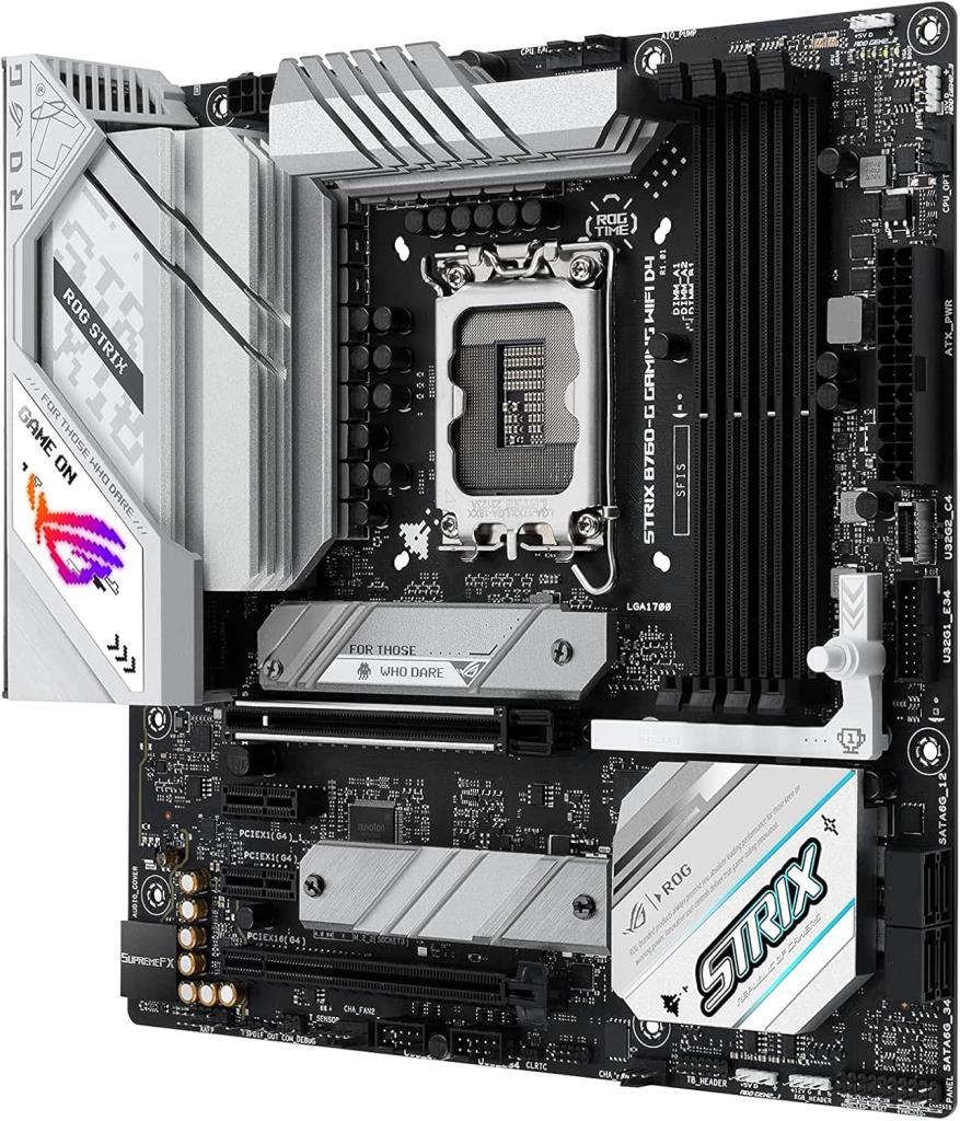 Asus ROG Strix B760-G Gaming Wi-Fi D4 Intel LGA1700 DDR4 Micro ATX Anakart - Teşhir