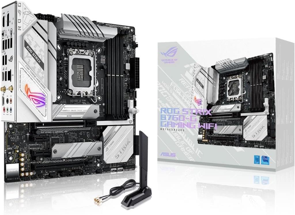 Asus Rog Strix B760-G Gaming Wi-Fi D5 Intel LGA1700 DDR5 Micro ATX Anakart