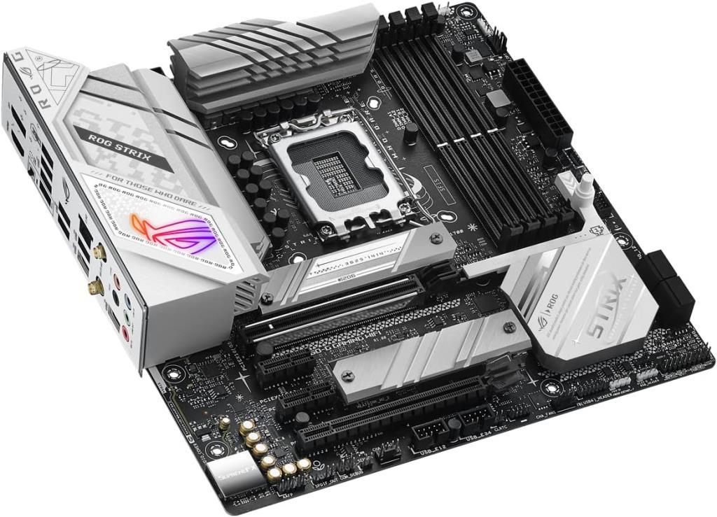 Asus Rog Strix B760-G Gaming Wi-Fi D5 Intel LGA1700 DDR5 Micro ATX Anakart
