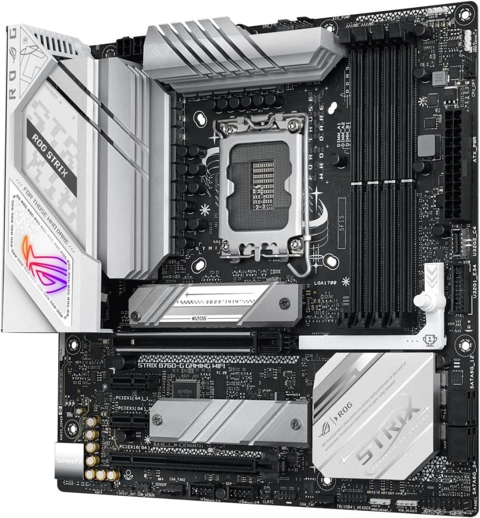 Asus Rog Strix B760-G Gaming Wi-Fi D5 Intel LGA1700 DDR5 Micro ATX Anakart Teşhir