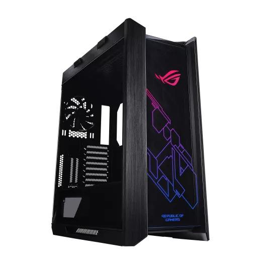 ASUS ROG Strix Helios GX601 RGB Fanlı Temperli Cam USB 3.1 E-ATX Mid Tower Gaming Oyuncu Kasası Siyah - Outlet