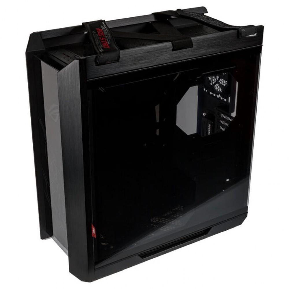 ASUS ROG Strix Helios GX601 RGB Fanlı Temperli Cam USB 3.1 E-ATX Mid Tower Gaming Oyuncu Kasası Siyah - Outlet