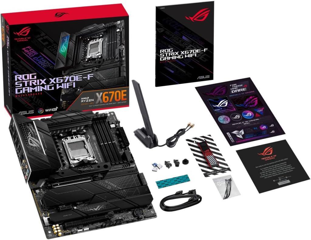 Asus Rog Strix X670E-F Gaming Wi-Fi AMD AM5 DDR5 ATX Anakart