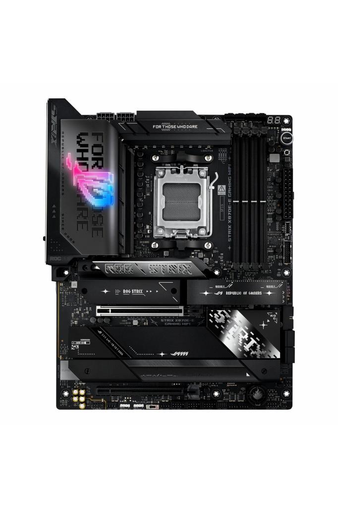 Asus ROG Strix X870E-E Gaming Wi-Fi AMD AM5 DDR5 ATX Anakart Teşhir