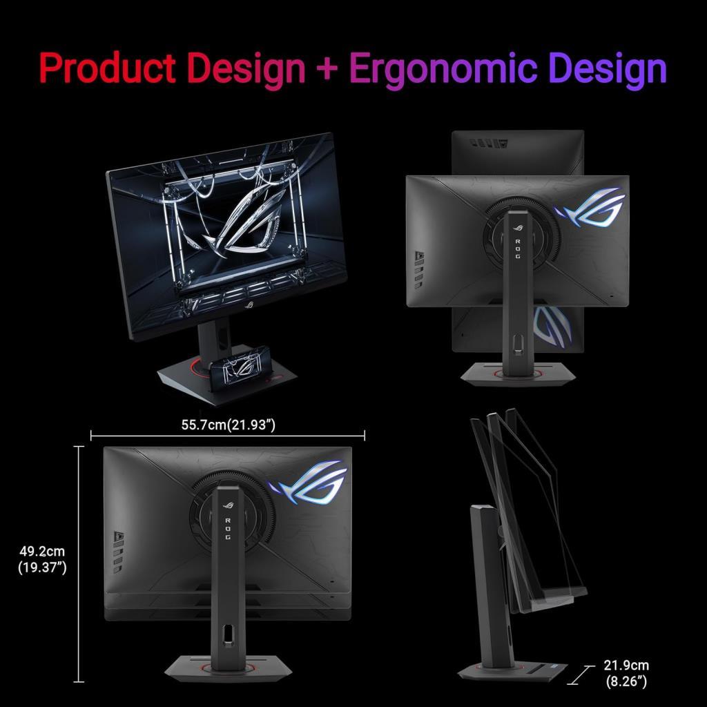 Asus ROG Strix XG259QNG 24.5" 0.3 ms Full HD Pivot IPS 380 Hz Oyuncu Monitörü Teşhir