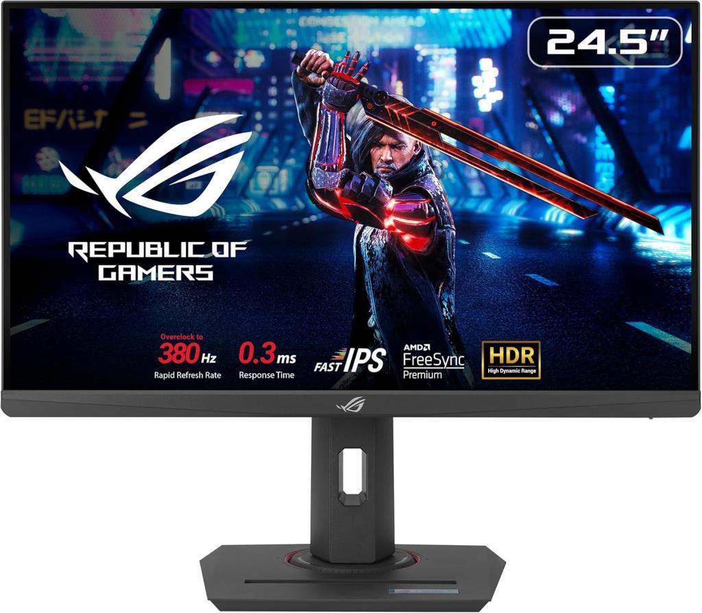 Asus ROG Strix XG259QNS 24.5" 0.3 ms Full HD Pivot IPS 380 Hz Oyuncu Monitörü Outlet