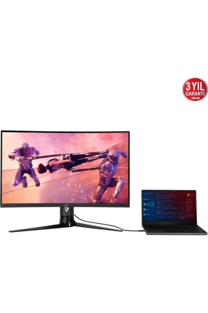 Asus ROG Strix XG32VC 31.5" 1 ms 2K Curved 170 Hz Oyuncu Monitörü 170 Hz Teşhir