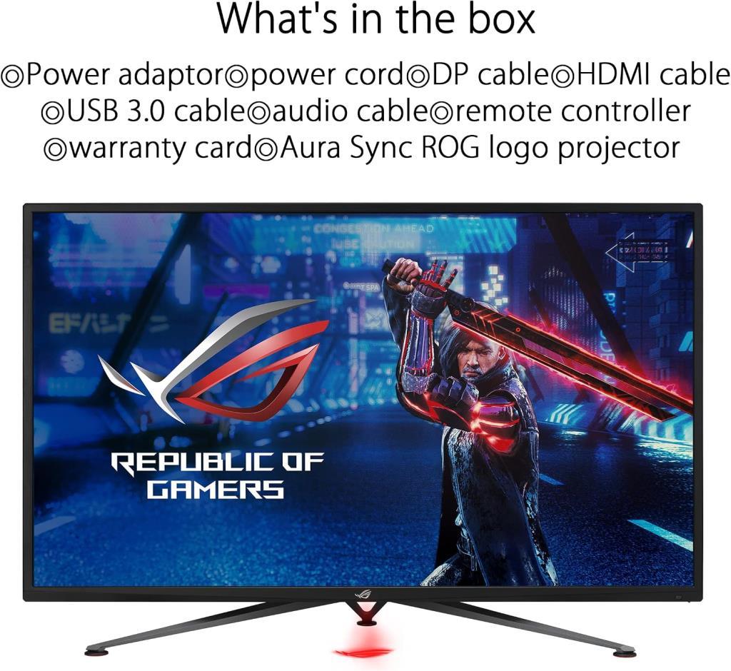 Asus ROG STRIX XG438QR 43" 4ms 4K Oyuncu Monitörü Outlet