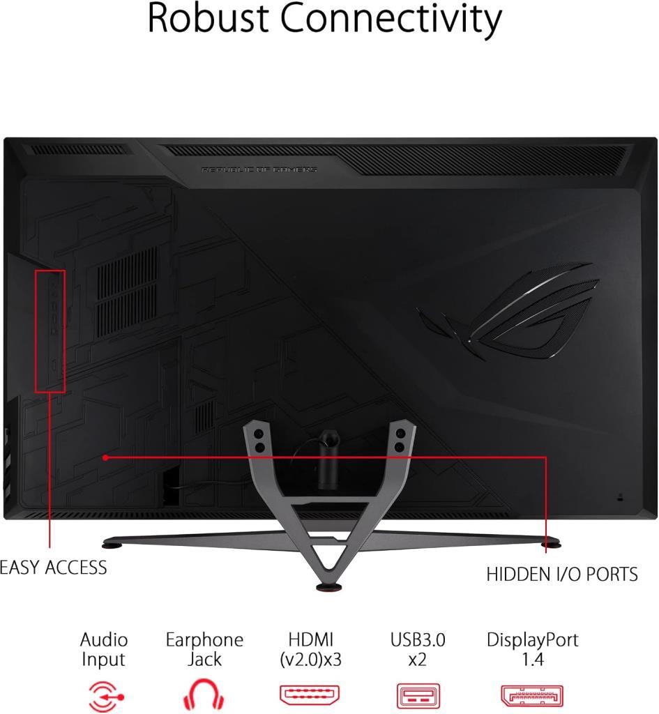 Asus ROG STRIX XG438QR 43" 4ms 4K Oyuncu Monitörü Outlet