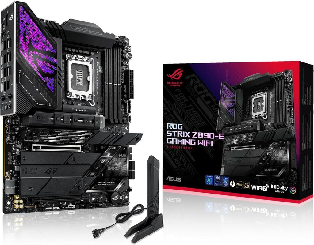 Asus ROG Strix Z890-E Gaming Wi-Fi Intel LGA1851 DDR5 ATX Anakart