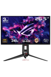 Asus ROG Swift OLED PG27UCDM 26.5" 0.03 ms 4K Pivot 240 Hz Oyuncu Monitörü Outlet