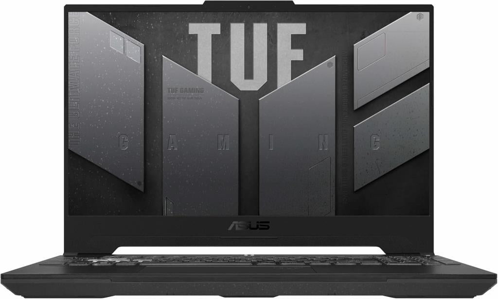 كمبيوتر محمول للألعاب Asus TUF Gaming F15 FX507ZC4-HN211W i5-12500H 8 GB 512 GB SSD RTX3050 15.6'' Full HD - منفذ