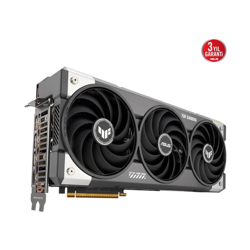 Asus RX 9070 TUF Gaming OC Edition TUF-RX9070-O16G-GAMING 256 Bit GDDR6 16 GB Ekran Kartı