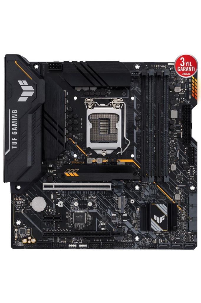 Asus Tuf Gaming B560M-PLUS Intel LGA1200 DDR4 Micro ATX Anakart Outlet