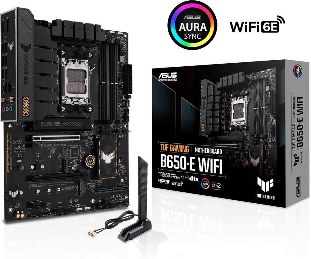 Asus TUF Gaming B650-E Wi-Fi AMD AM5 DDR5 ATX Anakart Outlet