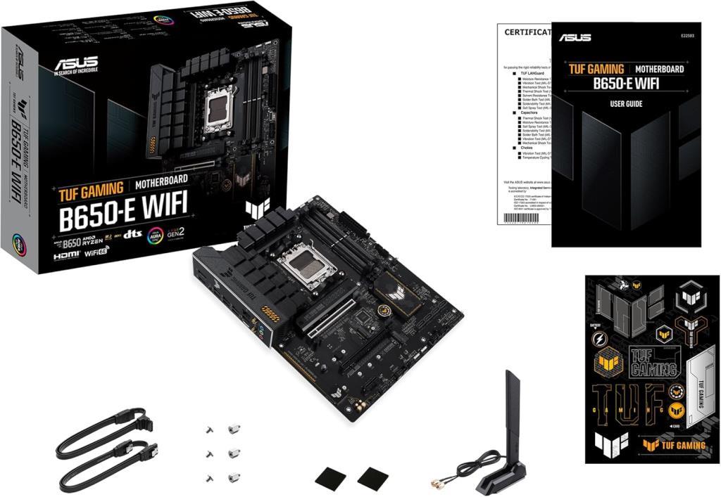 Asus TUF Gaming B650-E Wi-Fi AMD AM5 DDR5 ATX Anakart