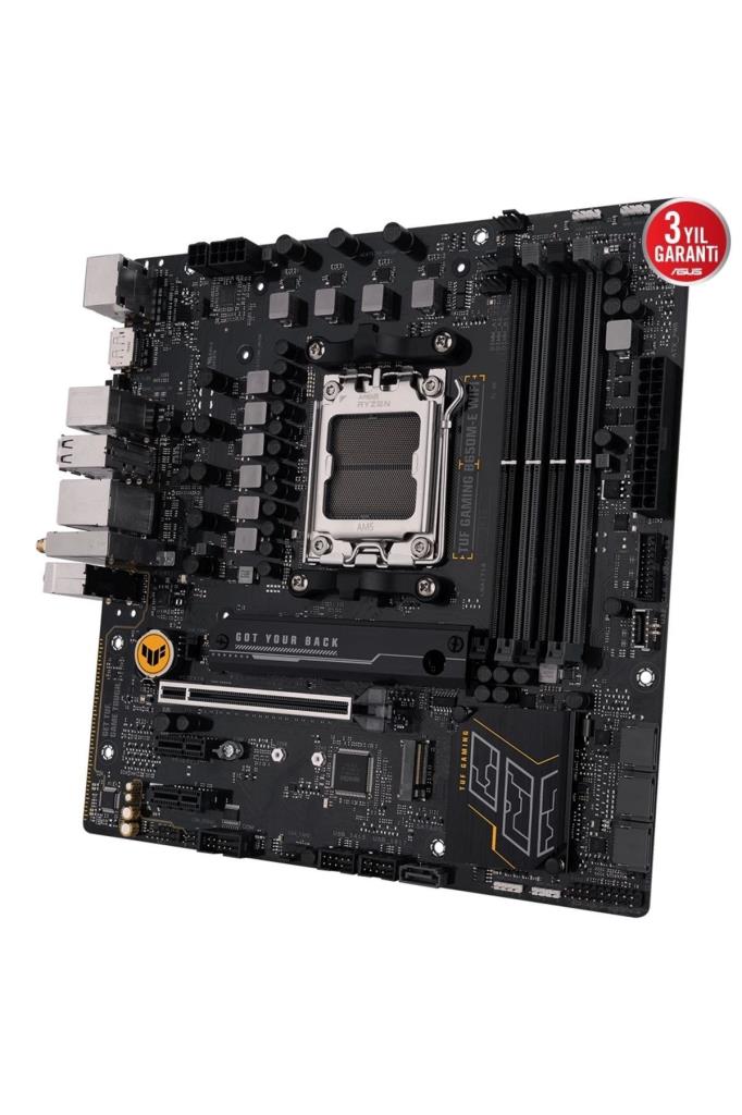 Asus Tuf Gaming B650M-E Wi-Fi AMD AM5 DDR5 Micro ATX Anakart Teşhir