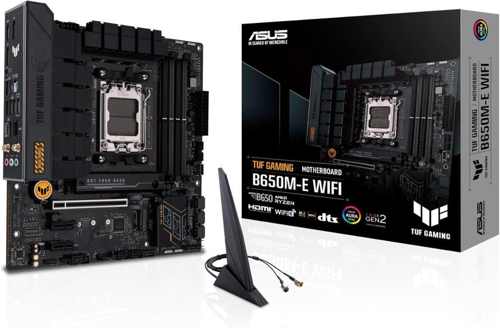 Asus TUF Gaming B650M-E Wi-Fi AMD AM5 DDR5 Micro ATX Anakart Outlet
