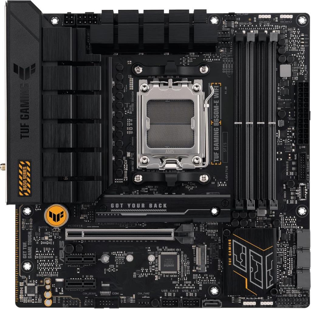 Asus TUF Gaming B650M-E Wi-Fi AMD AM5 DDR5 Micro ATX Anakart Outlet