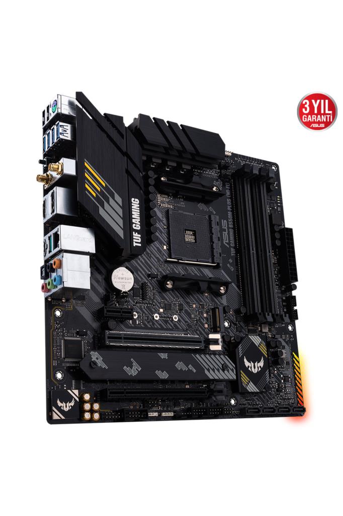 Asus TUF Gaming B650M-PLUS Wi-Fi AMD AM5 DDR5 Micro ATX Anakart Outlet