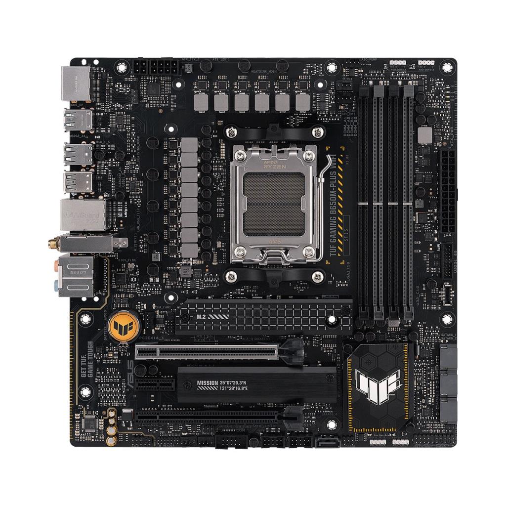 Asus TUF Gaming B650M-PLUS AMD AM5 DDR5 Micro ATX Anakart Teşhir
