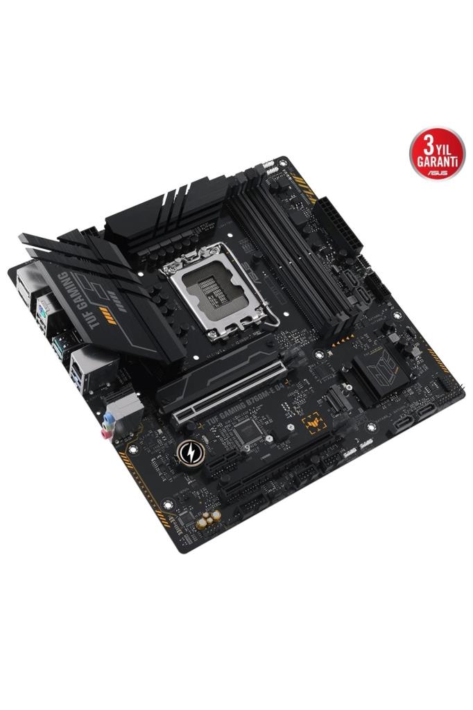 Asus Tuf Gaming B760M-E D4 Intel LGA1700 DDR4 Micro ATX Anakart Outlet