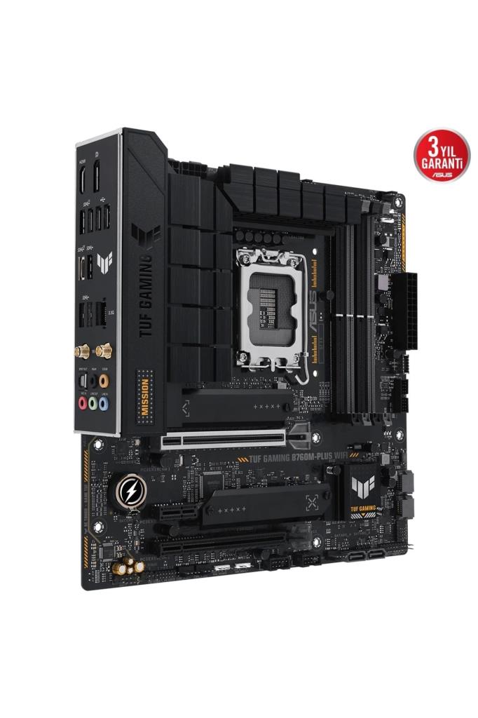 Asus Tuf Gaming B760M-PLUS Intel LGA1700 DDR5 Micro ATX Anakart Outlet