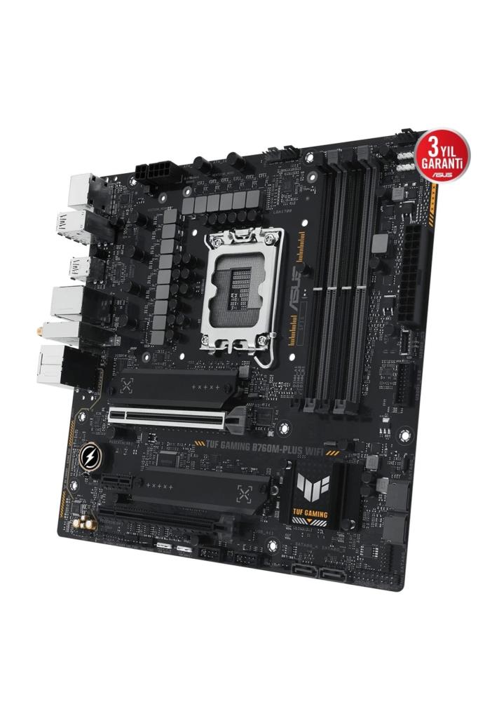 Asus Tuf Gaming B760M-PLUS Intel LGA1700 DDR5 Micro ATX Anakart Outlet