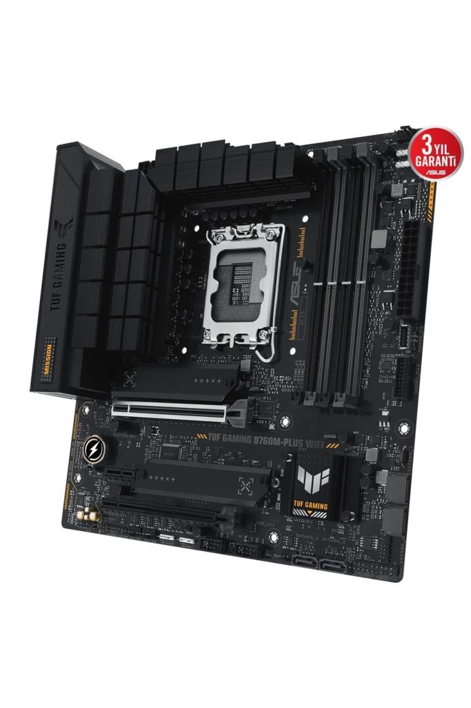Asus Tuf Gaming B760M-PLUS Intel LGA1700 DDR5 Micro ATX Anakart Outlet