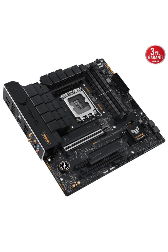 Asus Tuf Gaming B760M-PLUS Intel LGA1700 DDR5 Micro ATX Anakart Outlet