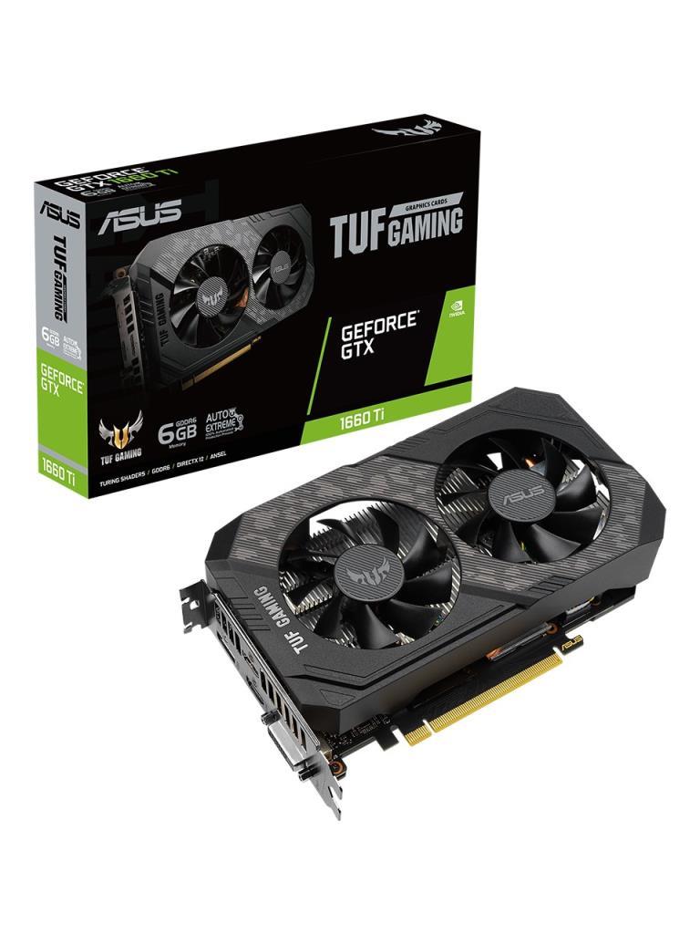 Asus GTX 1660 TI TUF Gaming TUF-GTX1660TI-6G-EVO-GAMING 192 Bit GDDR6 6 GB Ekran Kartı Teşhir