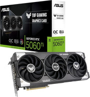 Asus RTX 5060 TI TUF Gaming OC Edition TUF-RTX5060TI-O8G-GAMING 128 Bit GDDR7 8 GB Ekran Kartı Outlet
