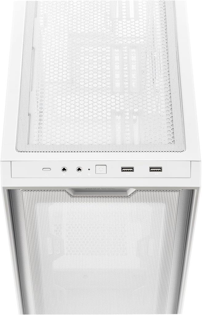 ASUS TUF Gaming GT502 Beyaz Panoramik Temperli Cam Fansız ATX Oyuncu Kasası