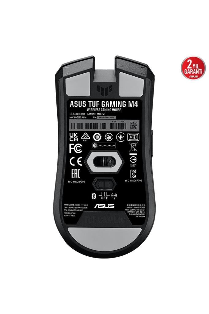 Asus TUF Gaming M4 Wireless Optik Kablosuz Oyuncu Mouse Teşhir